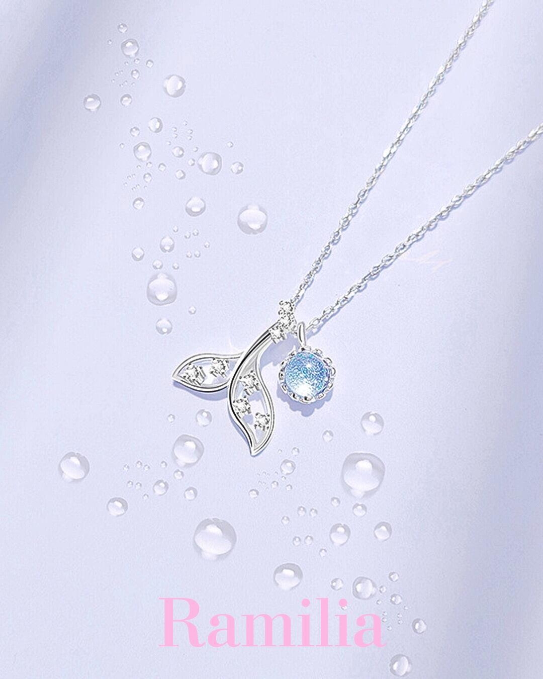 マーメイドフィッシュテールネックレス R2507020