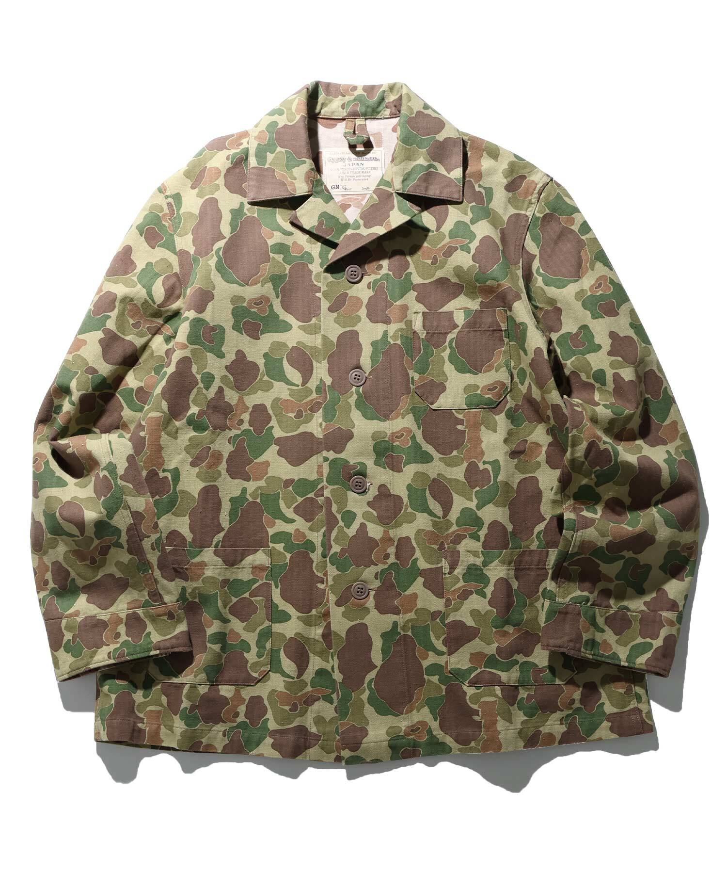 SLEEPING FROGSKIN CAMO SHIRTS JK スリーピング フロッグスキン カモ