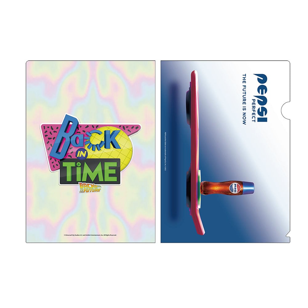 PEPSI」「Back to the Future」 A4クリアファイル | ラムネラボ