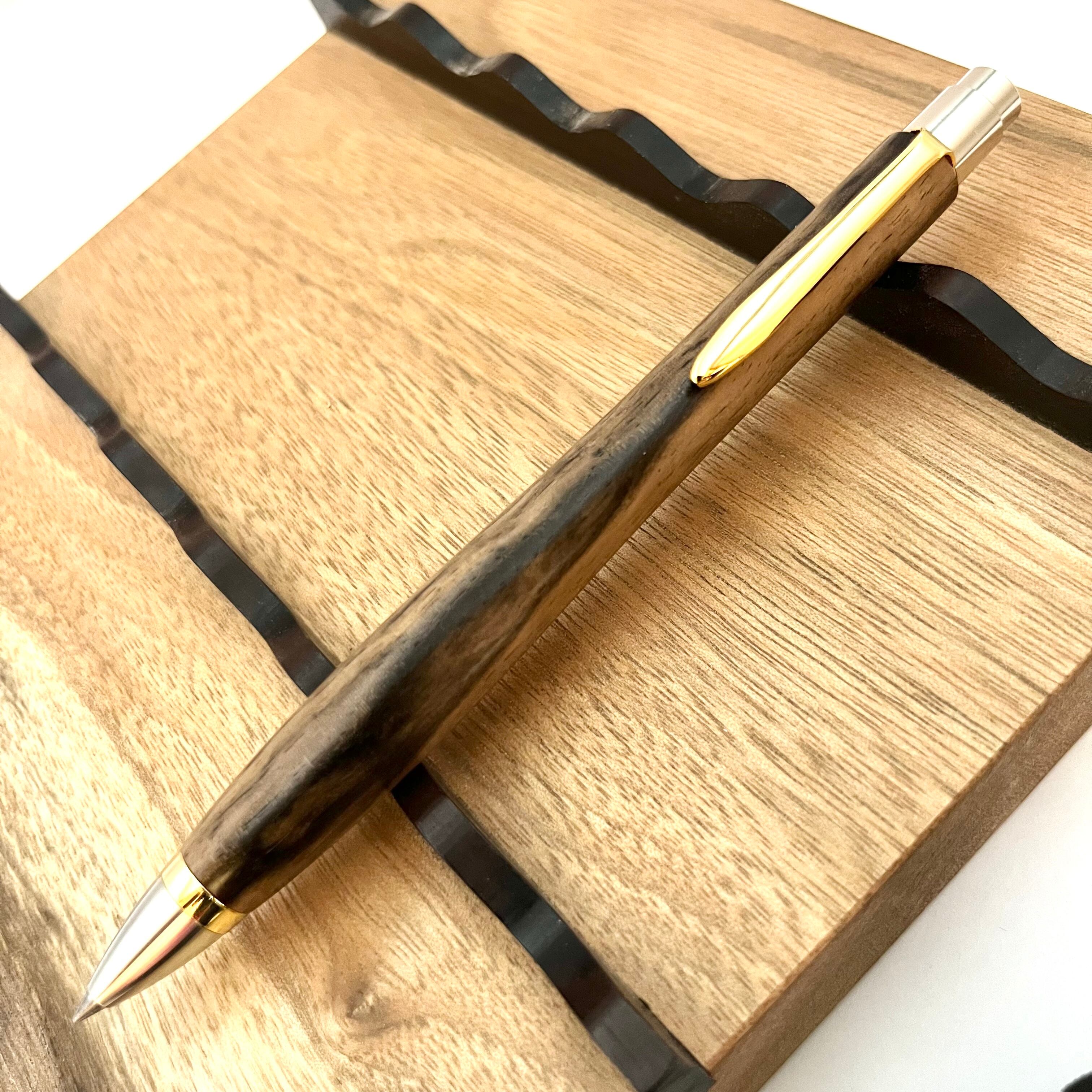 黒柿（クロガキ）-3824】ボールペン | ウッドペンクラフト