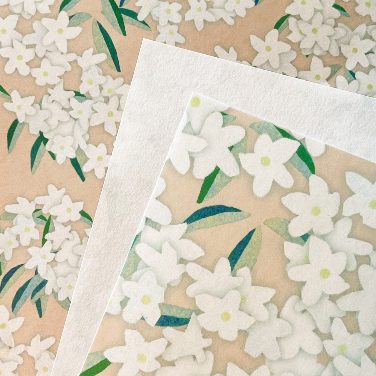 おしゃれな花柄のブックカバー☆アソート柄セットA（6枚セット）の画像04