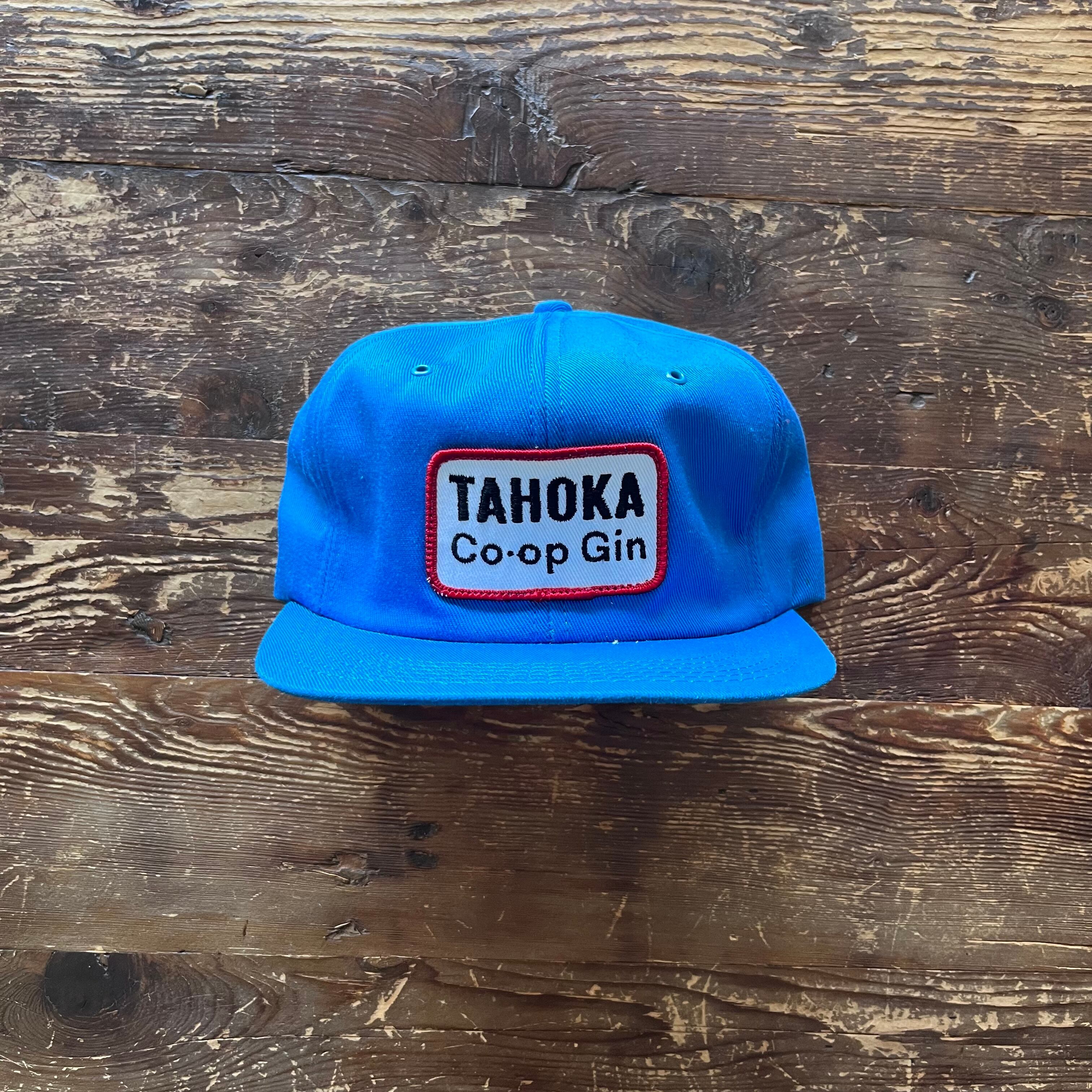 1970's Deadstock "K-Brand" Cotton Twill Trucker Hat /Tahoka Coop Gin