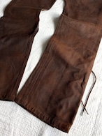 "TORNADO MART" Corting Lace-up Flared Denim