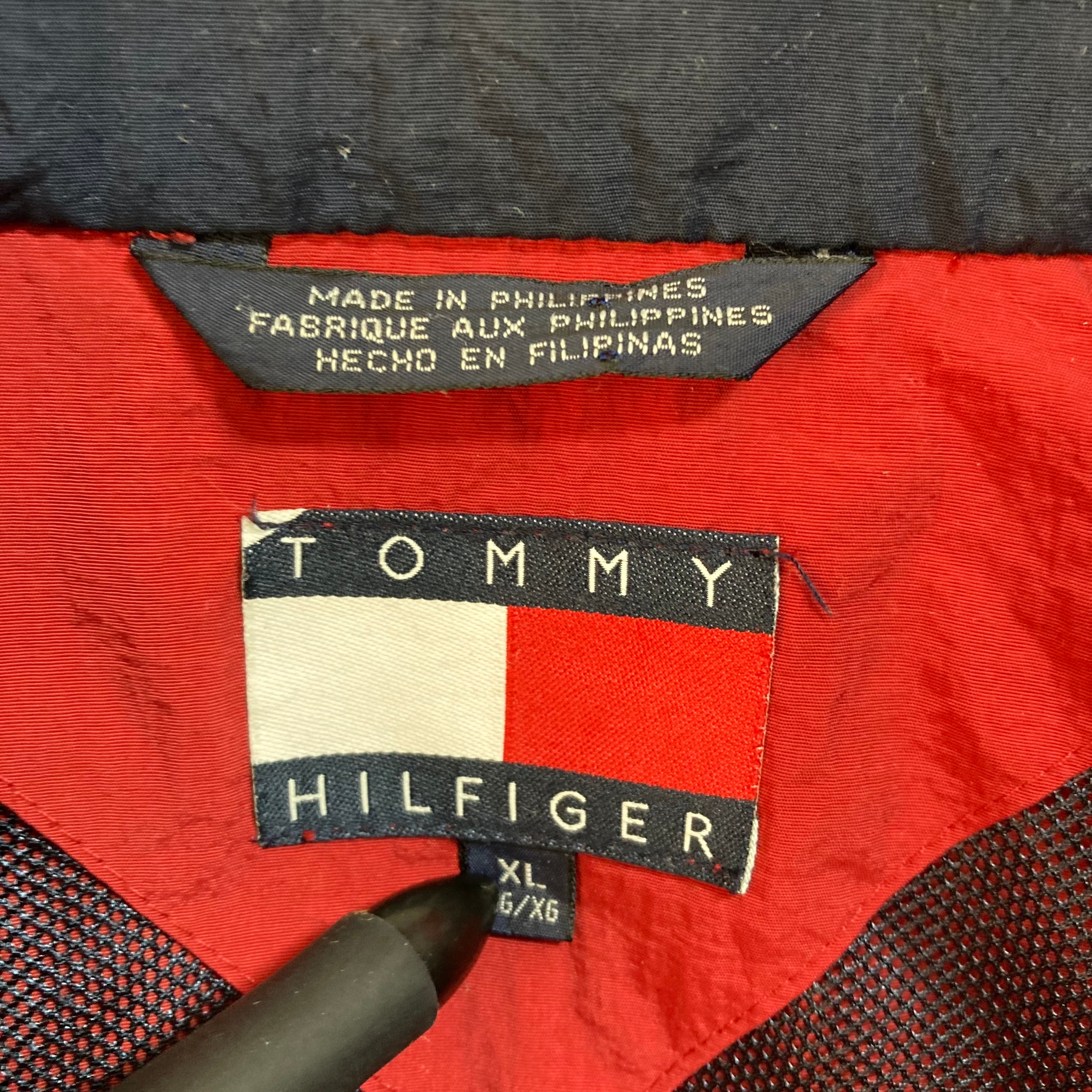 TOMMY HILFIGER】Nylon Jacket XL “OLD TOMMY” トミーヒルフィガー