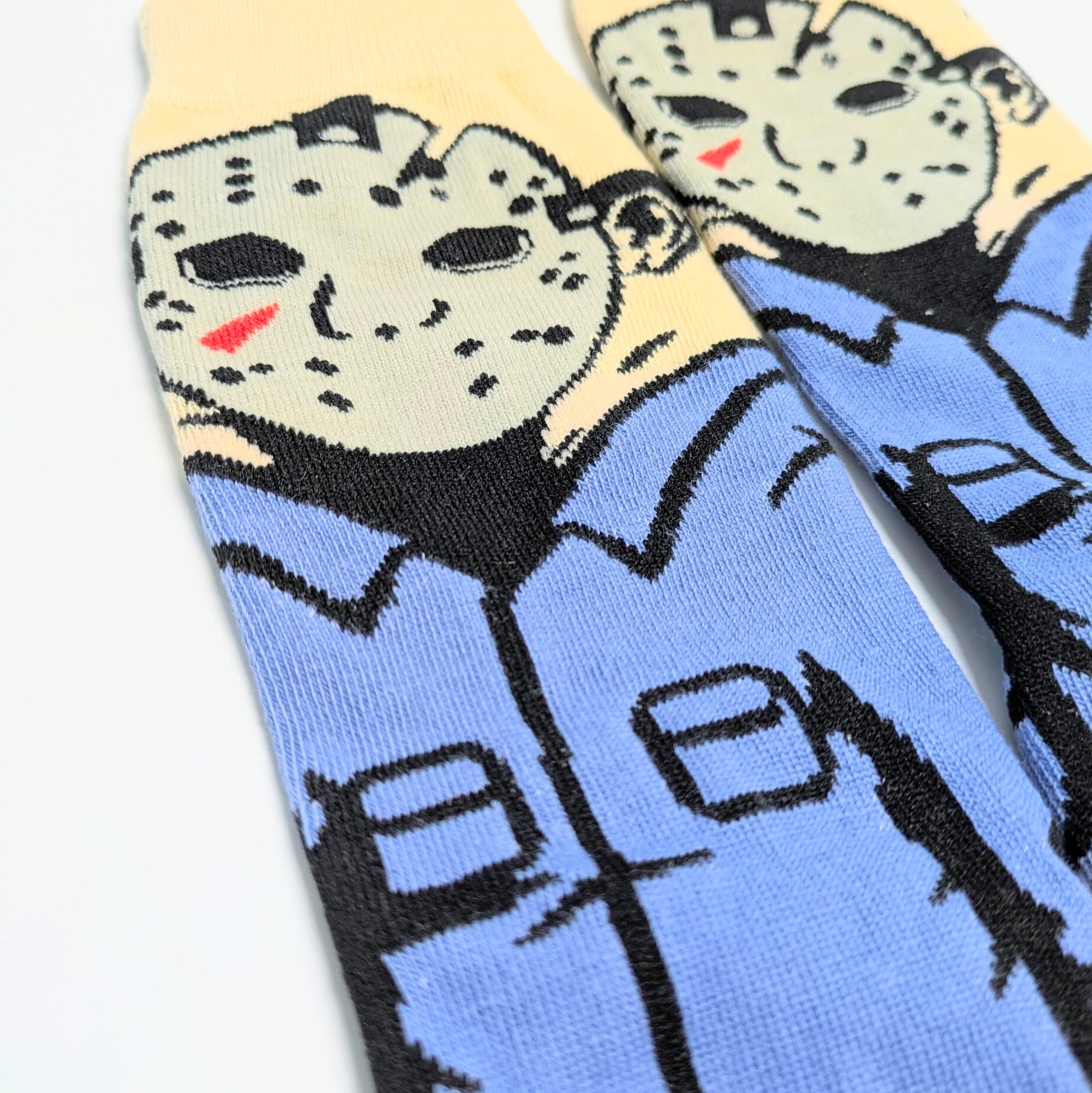 ♧【 crew socks / クルーソックス 】Friday the 13th( 13日の金曜日 )『 ジェイソン 』 / 靴下 / ソックス〚アメリカン雑貨 アメトイ〛
