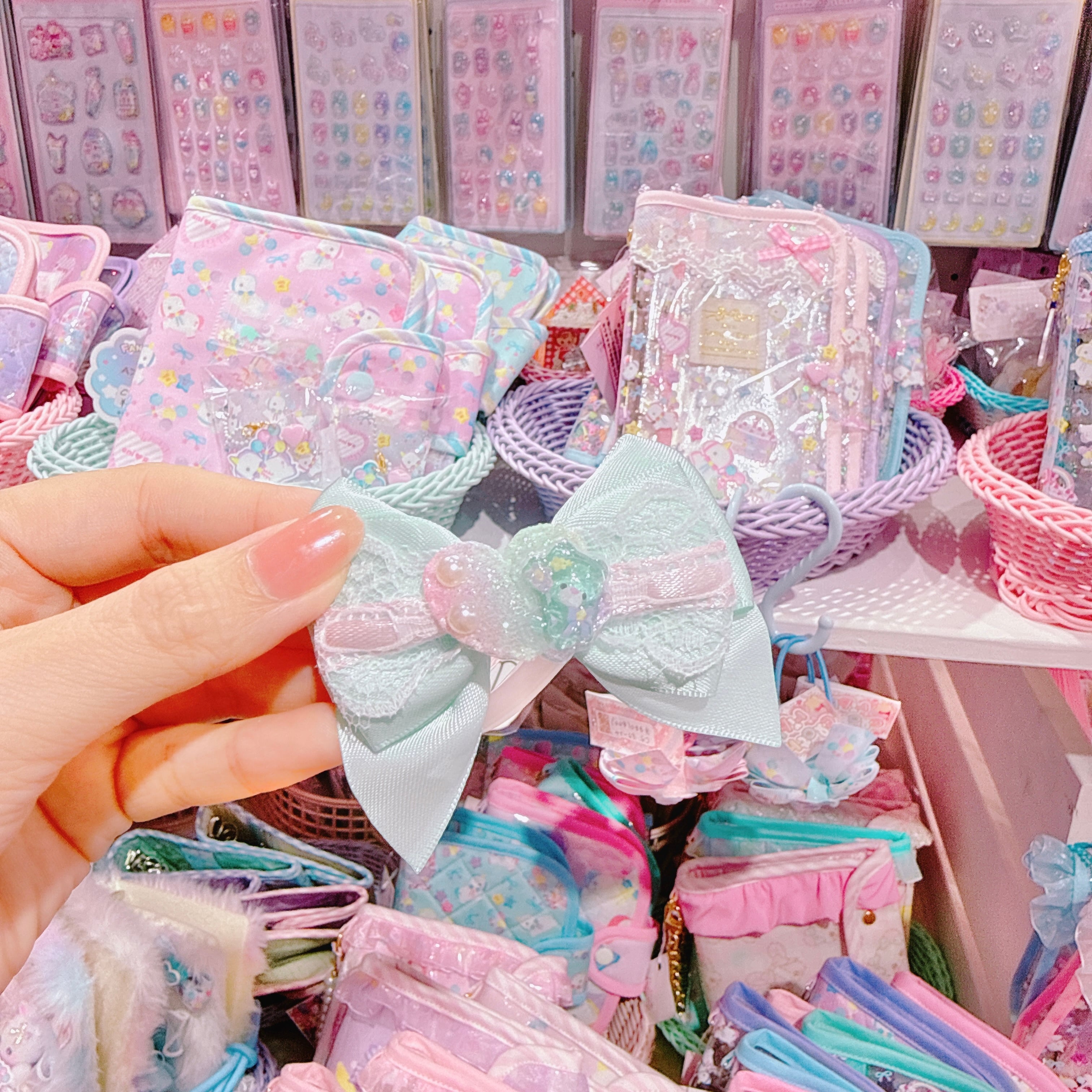 【C5】84-9レースヘアゴム