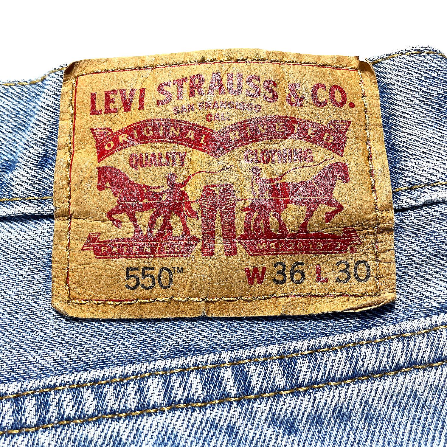 USA 古着 Levis リーバイス 550 リラックスフィット ストレート USA 古着 Levis リーバイス 550 リラックスフィット ストレート