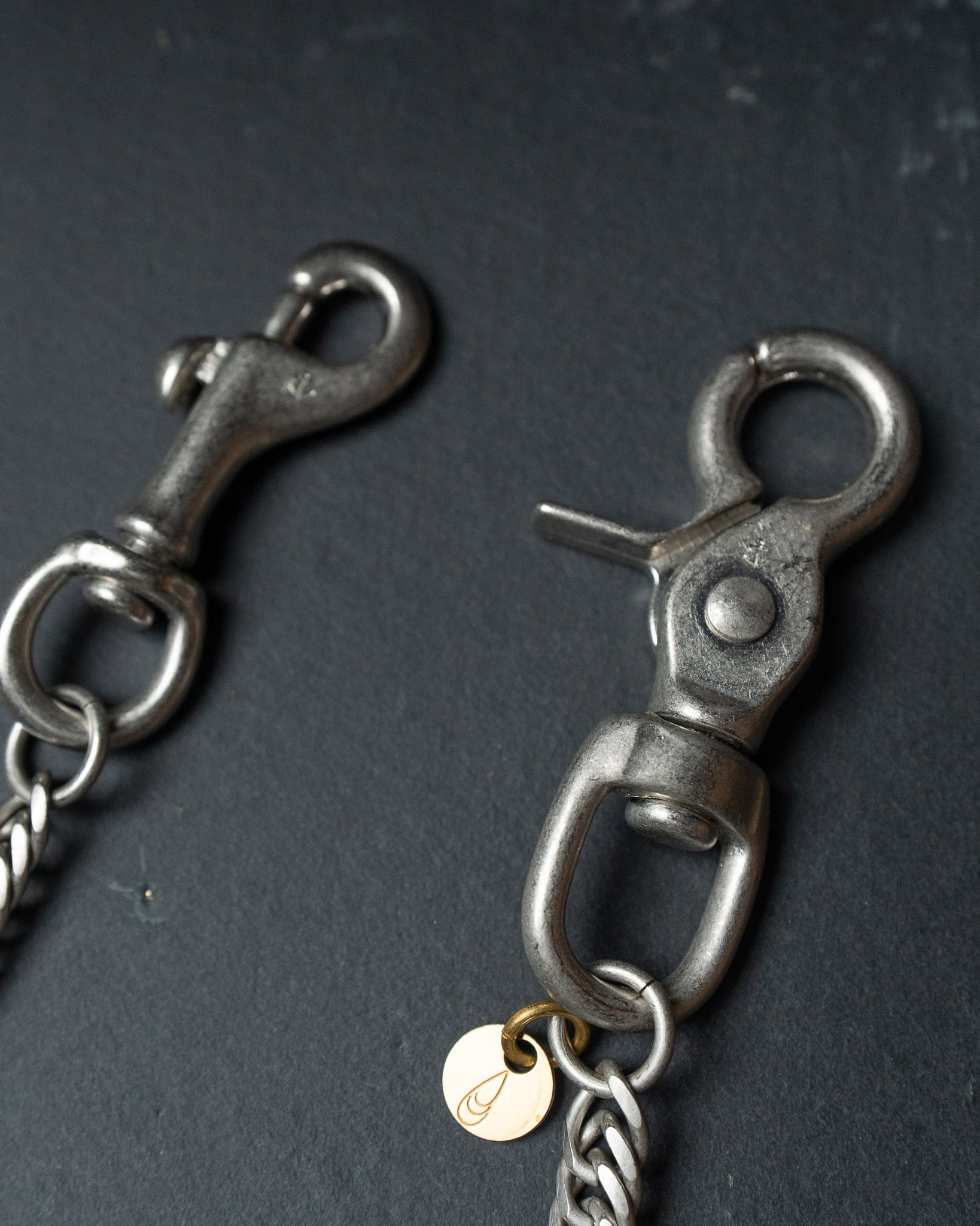 新品 ボタンワークス 41 ウォレットチェーン シルバー Button Works】BW 41 Wallet Chain 