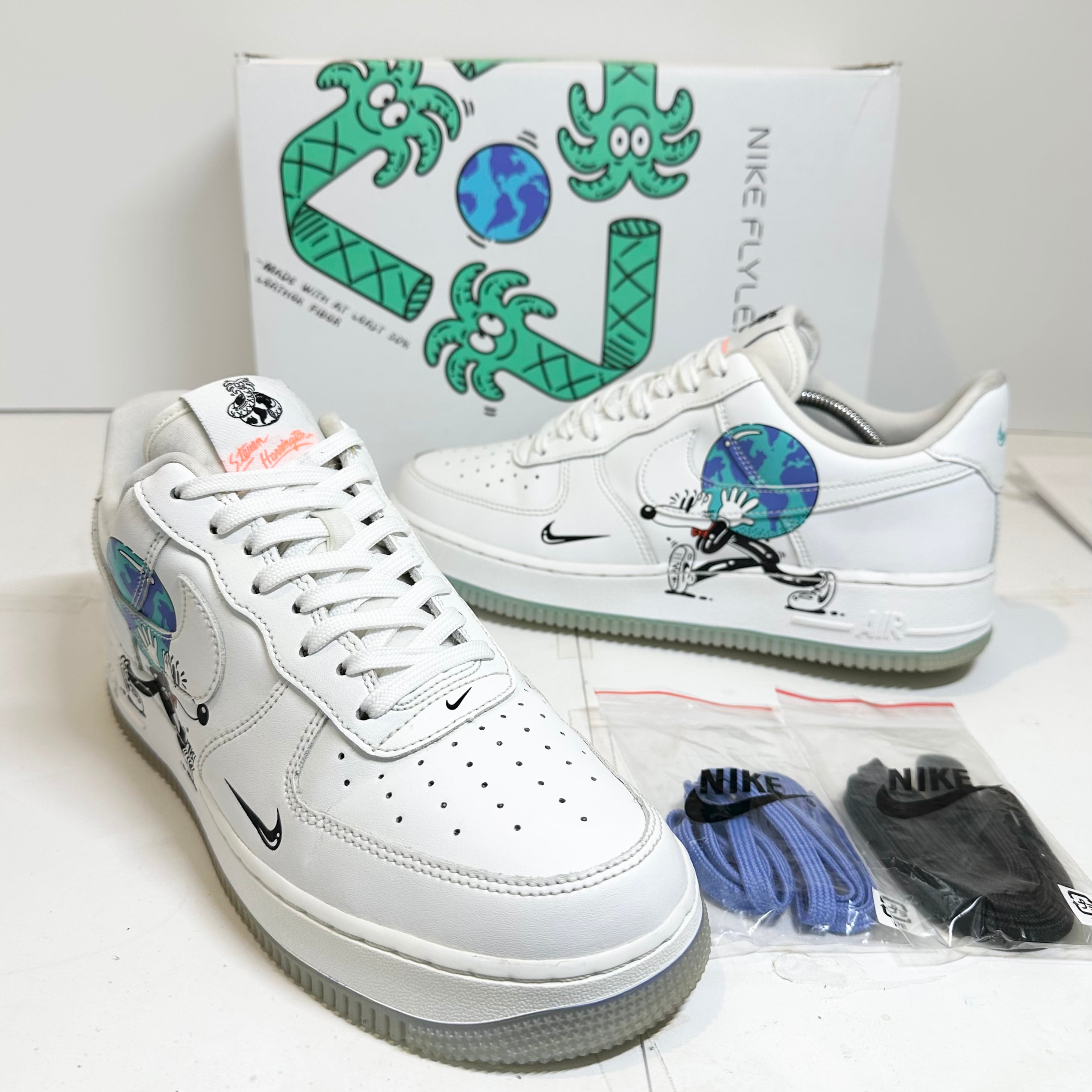 極レア☆NIKE☆AirForce1 Low/エアフォース1 ロー☆EarthDay 極レア☆NIKE☆AirForce1 Low/エアフォース1 ロー☆EarthDay