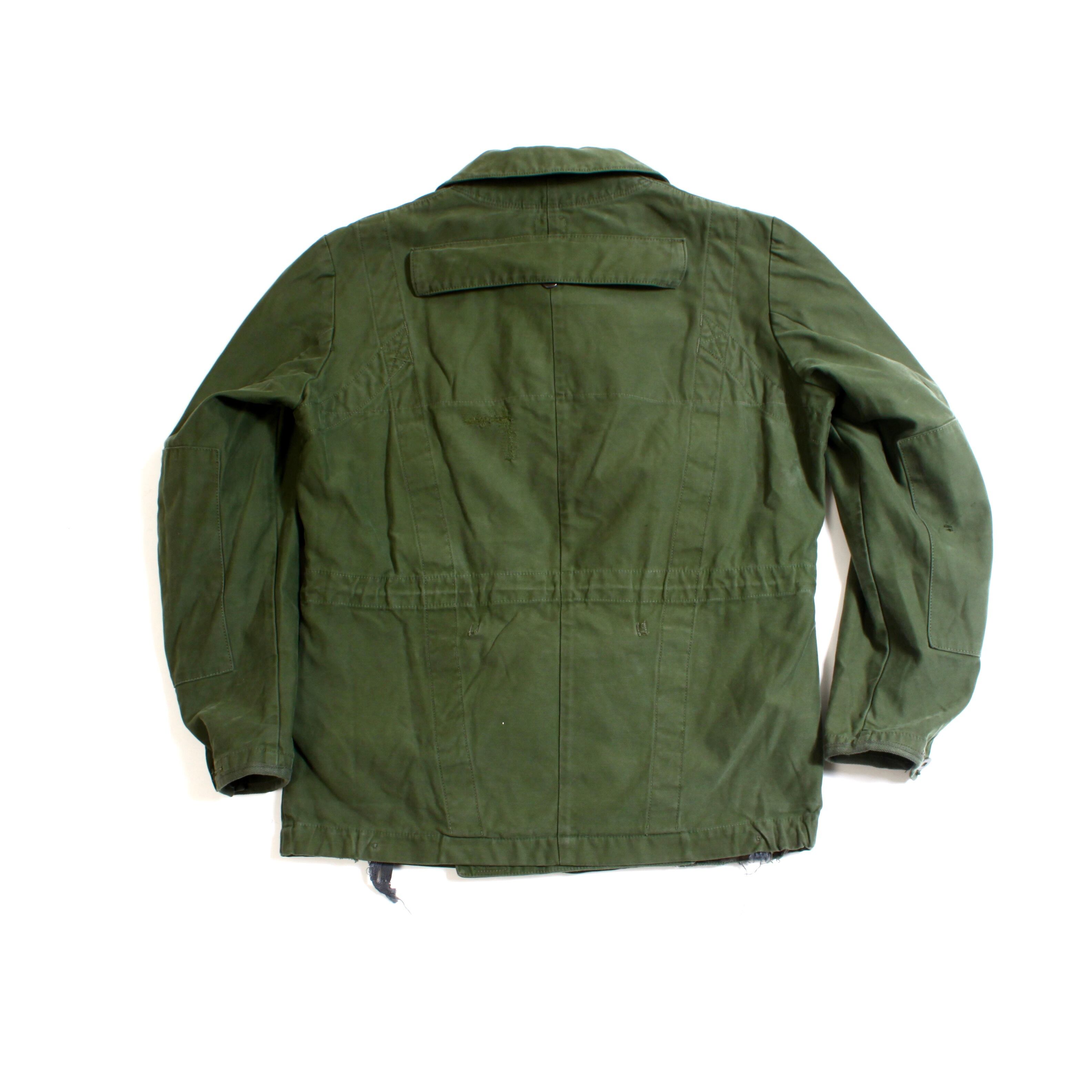 0270. 1970's swedish military m-69 tankers jacket 70s 70年代