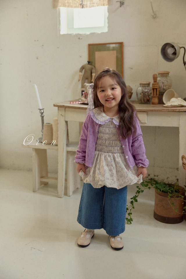 【予約】OREN Rosaline knit cardigan