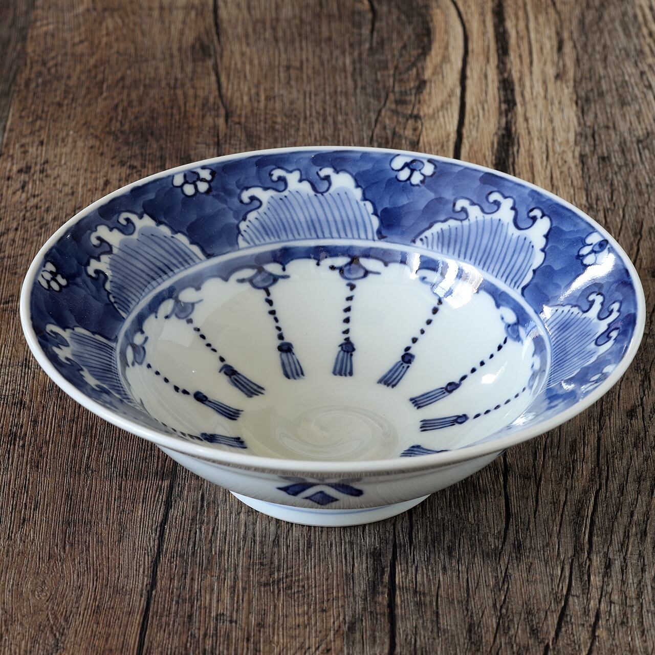 渕波瓔珞紋 5寸兜深鉢 作：井手國博・与志郎窯（有田焼） | Pay ID