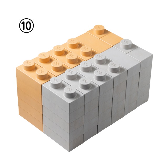 レンブロックキッズ ２色 70個セット