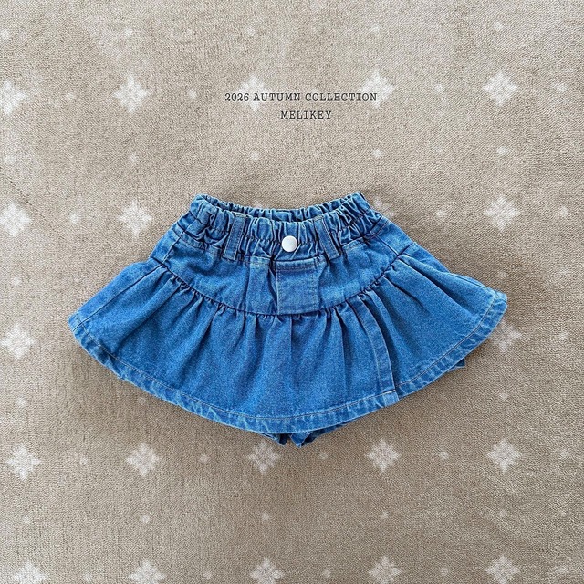 【予約/送料無料】melikey / Idol frill shorts