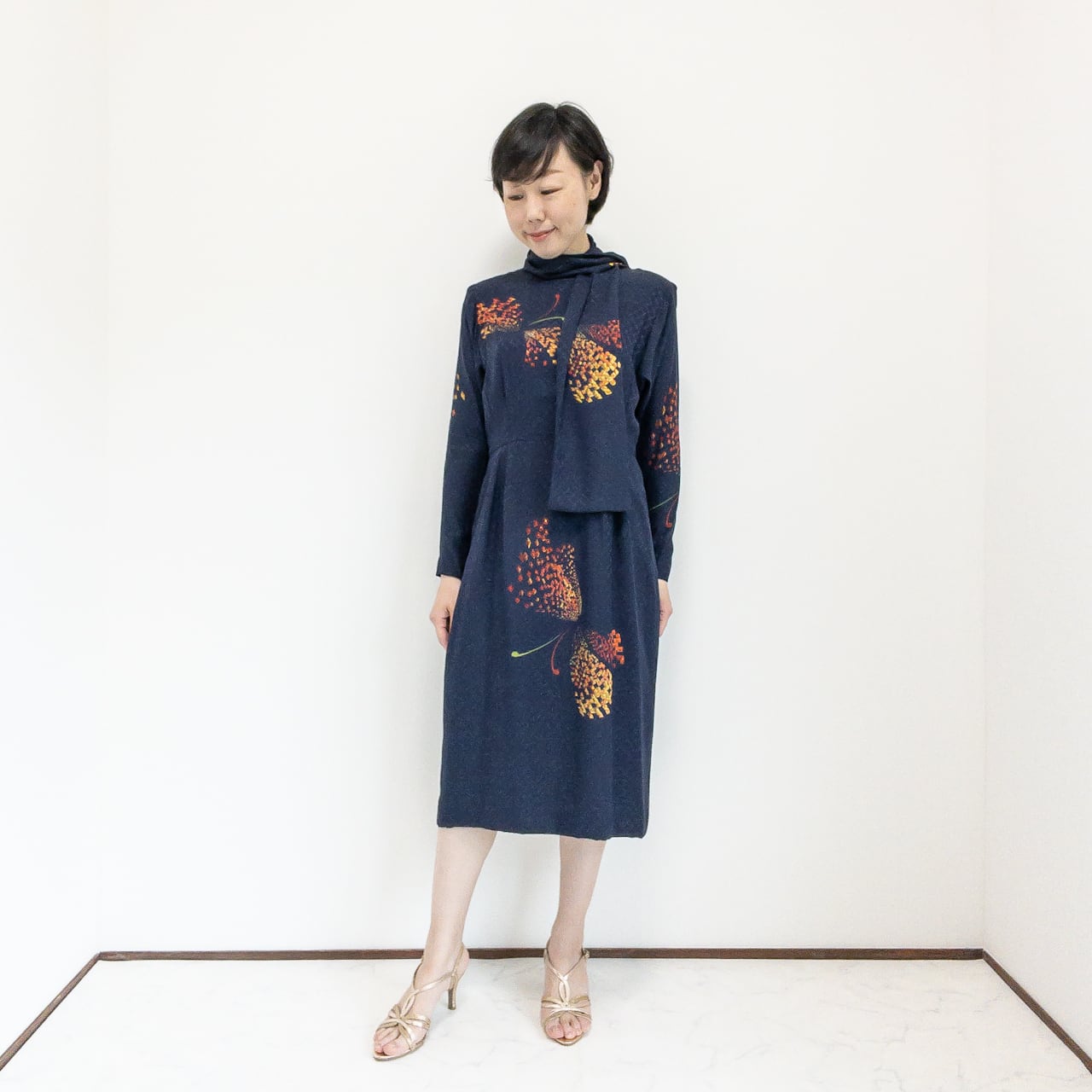 絹の着物から生まれたワンピース | 空と服と