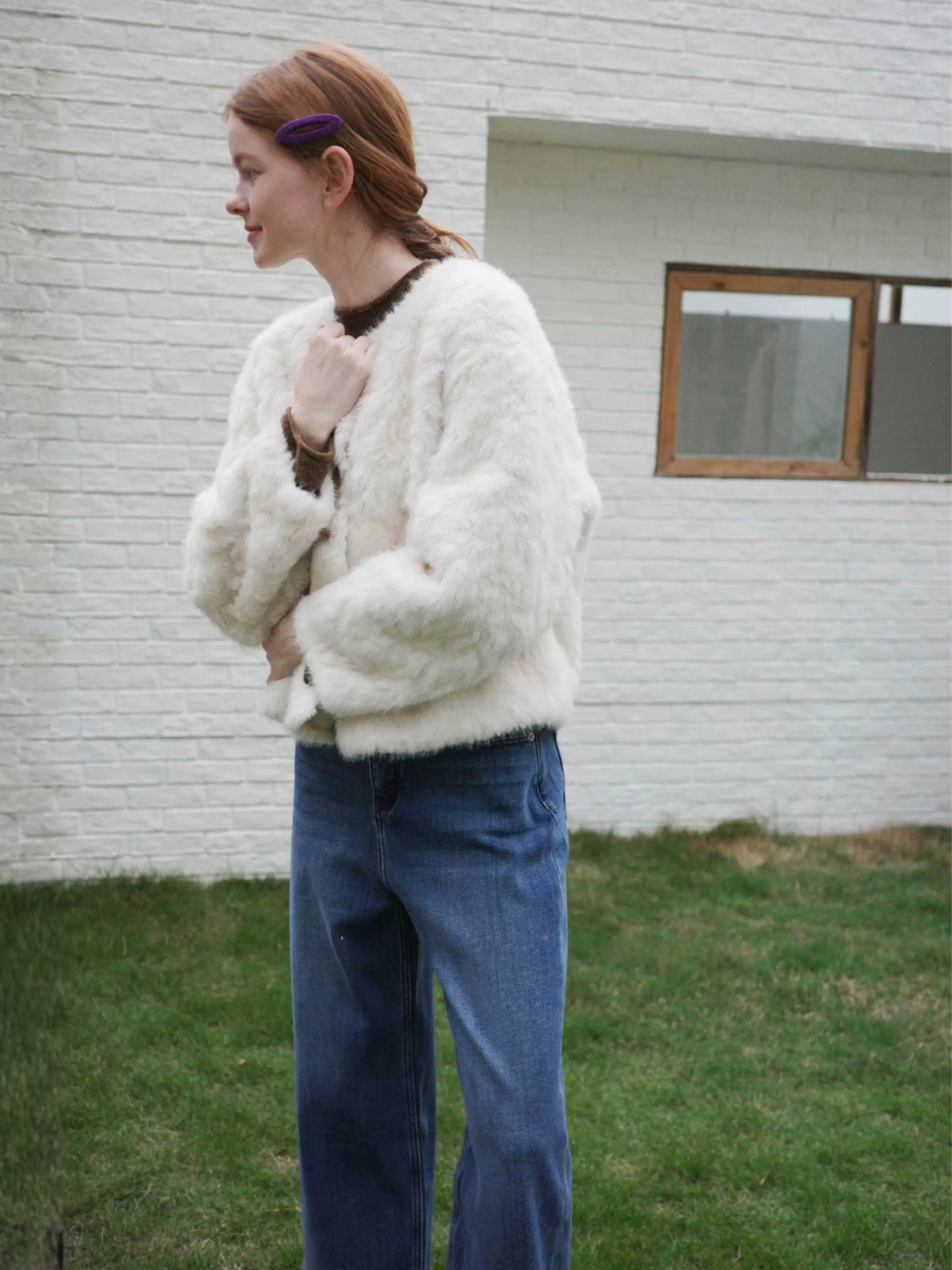 Douce Faux Fur Jacket F0868