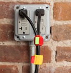 Color Cable Ties set of 8