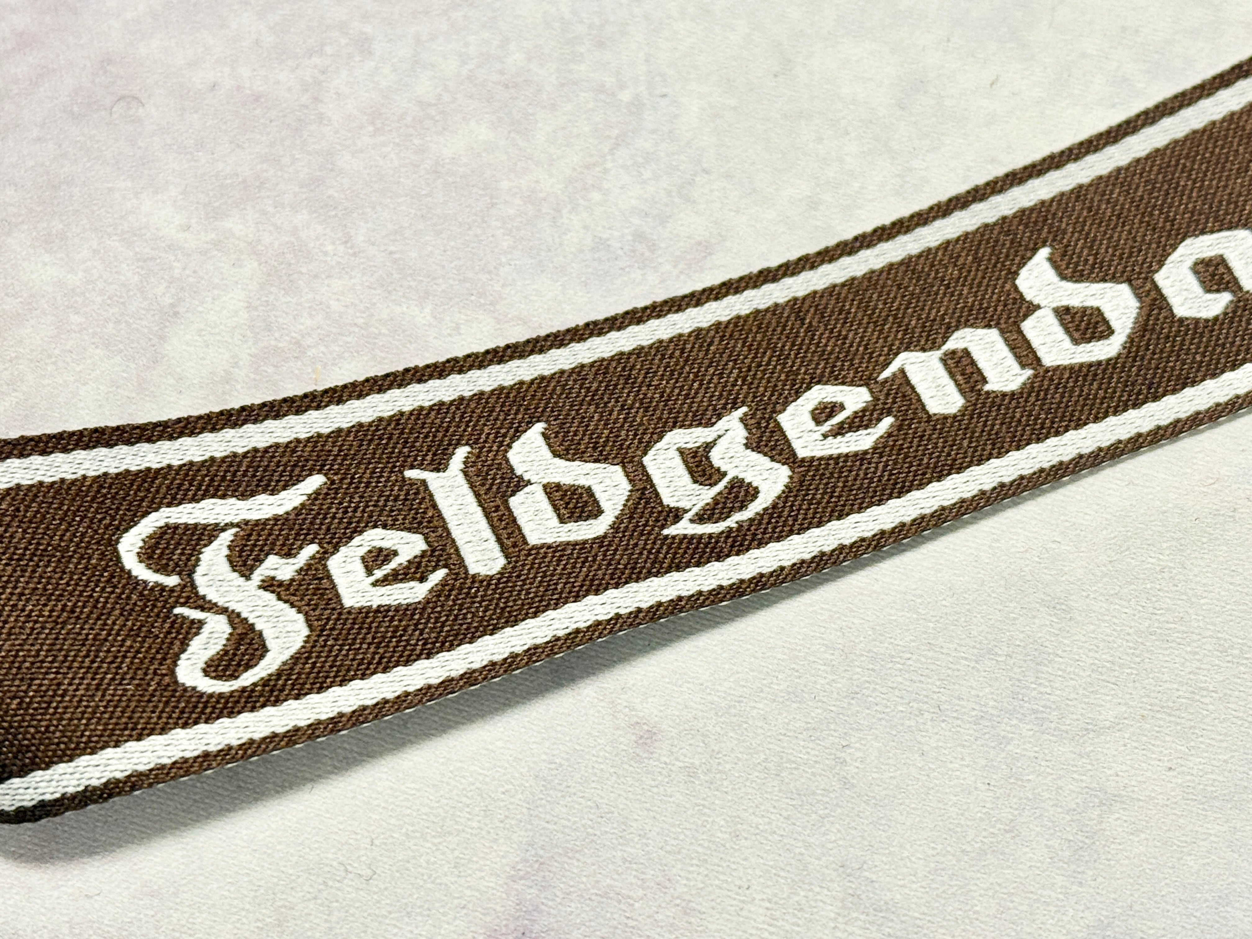 WWII ドイツ軍 野戦憲兵(Feldgendarmerie) Bevoカフタイトル