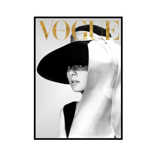 "VOGUE GM" Audrey Hepburn - VOGUEシリーズ [SD-000578] A4サイズ ポスター単品