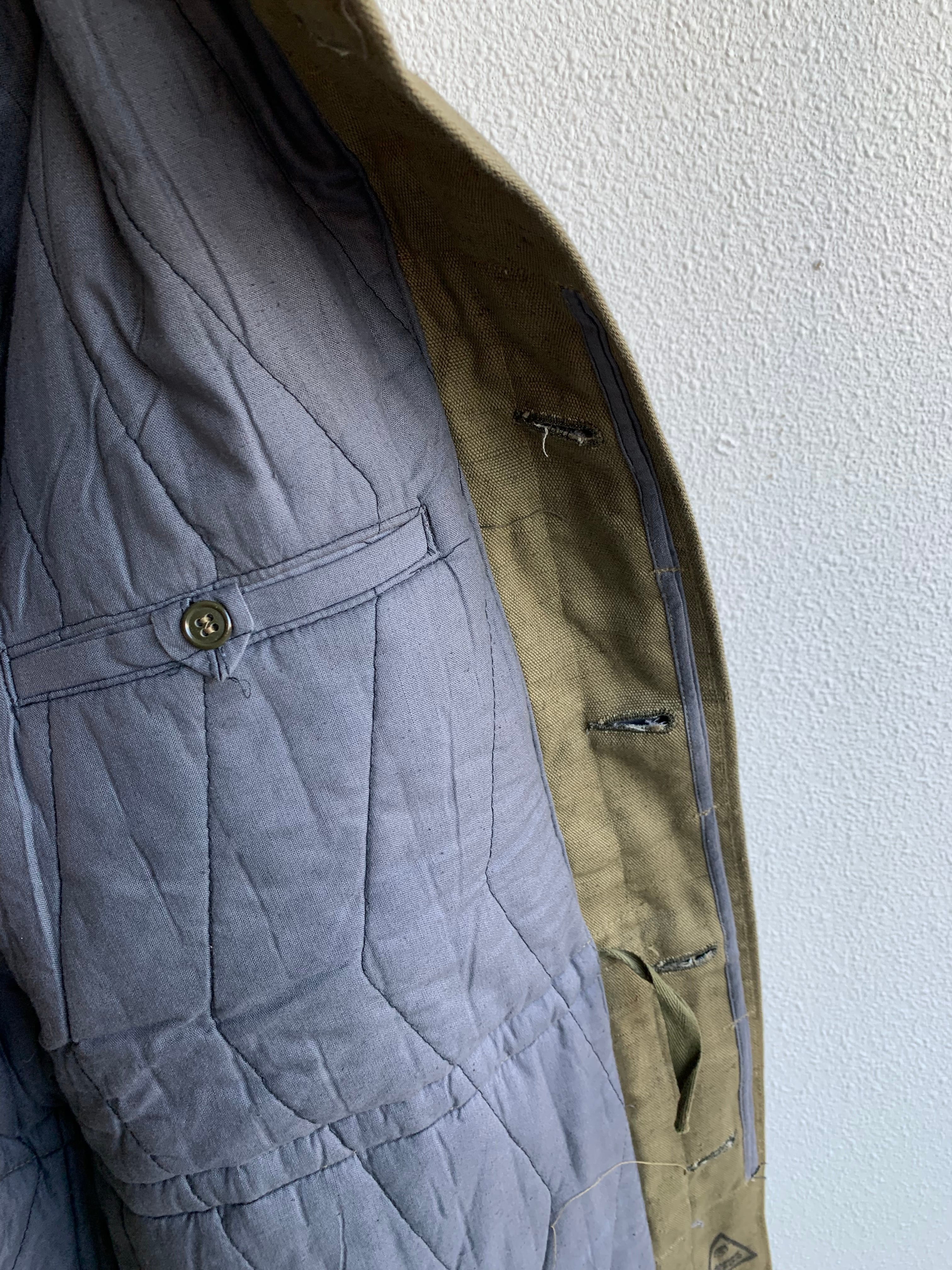 60s-70s Czech work jacket otavan trebon military 1960年代 70年代