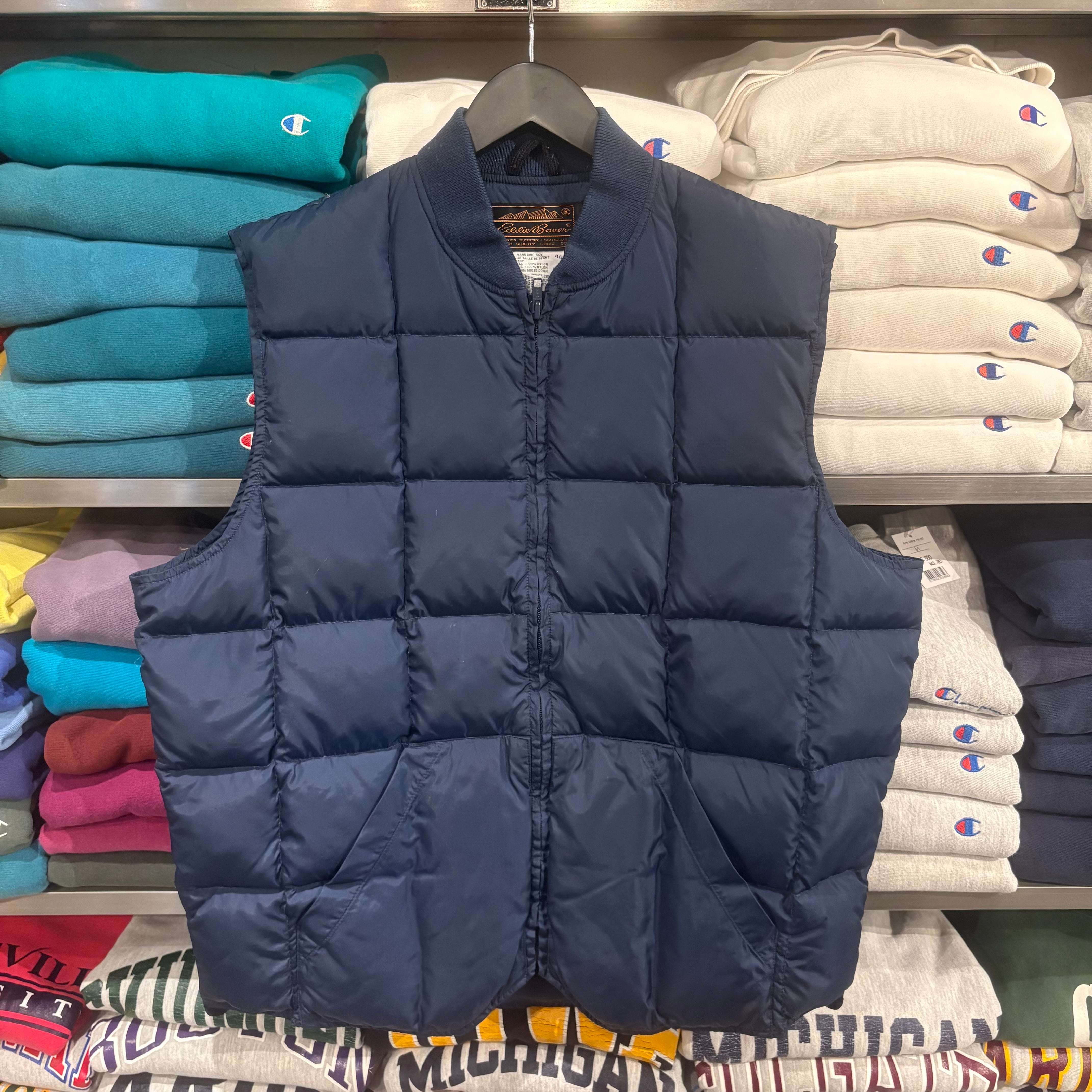 80s EDDIE BAUER DOWN VEST | BerBerJin / & BerBerJin