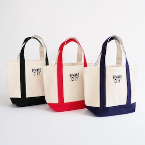 BIWAKO CITY   / EMBROIDERY LOGO TOTE BAG