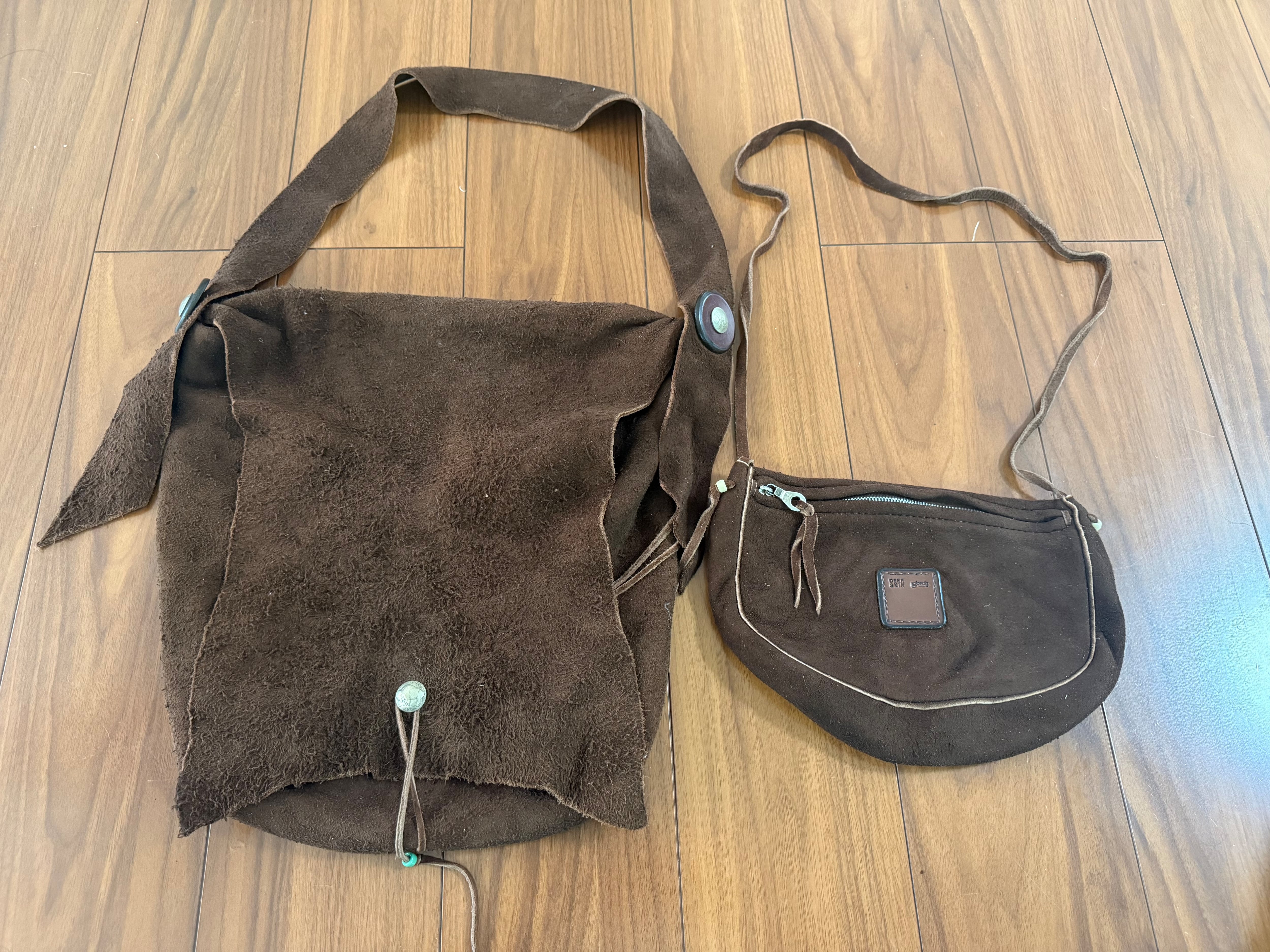 ゴローズ 良品 ディアスキンショルダーバッグM 焦茶 | ゴローズ 通販