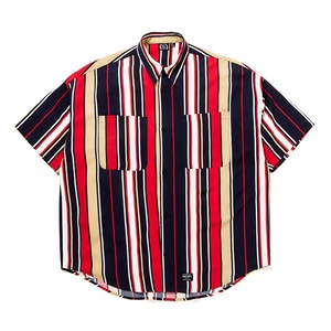 fourthirty 430 S/S DRP STRIPE BIG SHIRTS