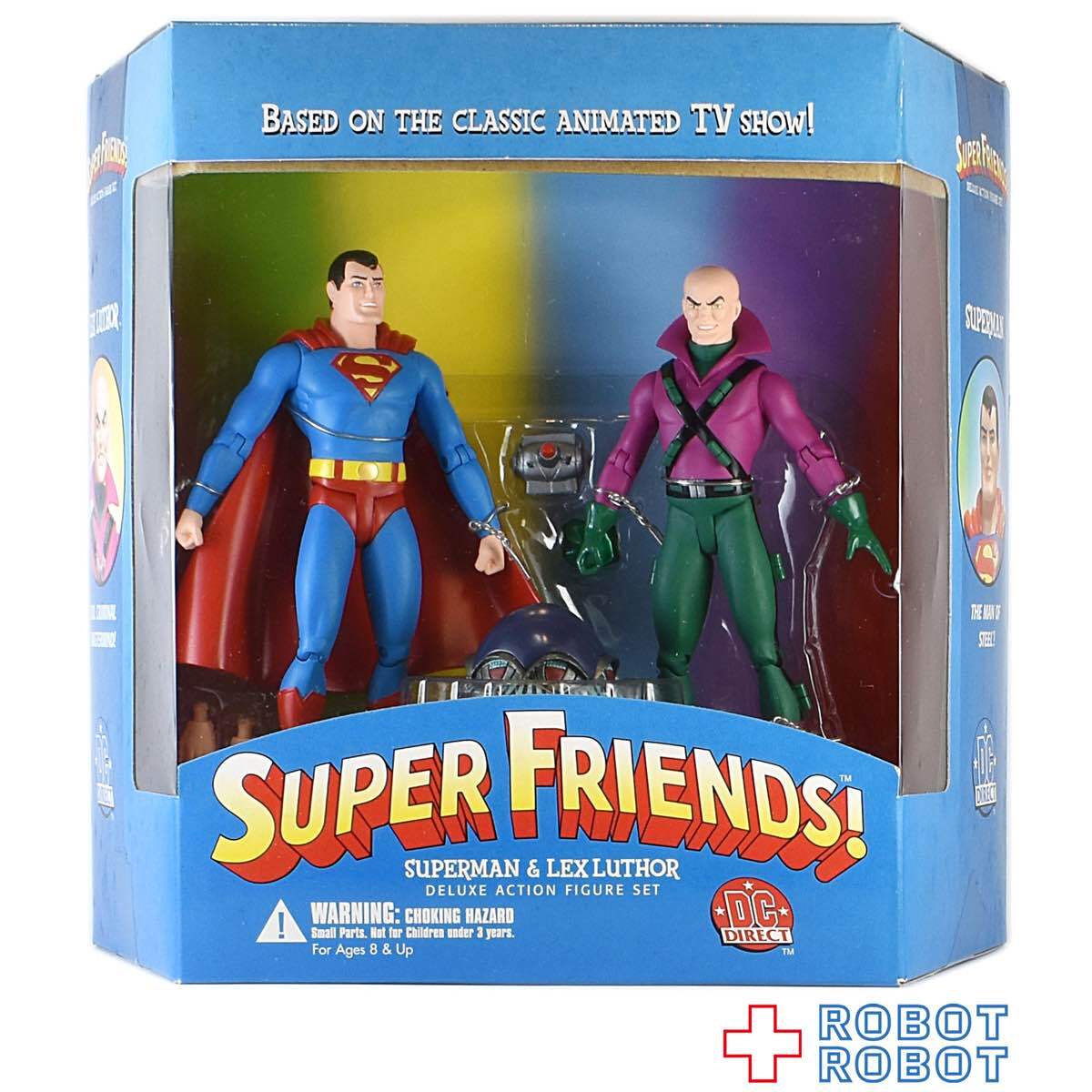 DC スーパーマン & レックス・ルーサー フィギュアセット DCダイレクト スーパーフレンズ！ スーパーマン & レックス・ルーサー