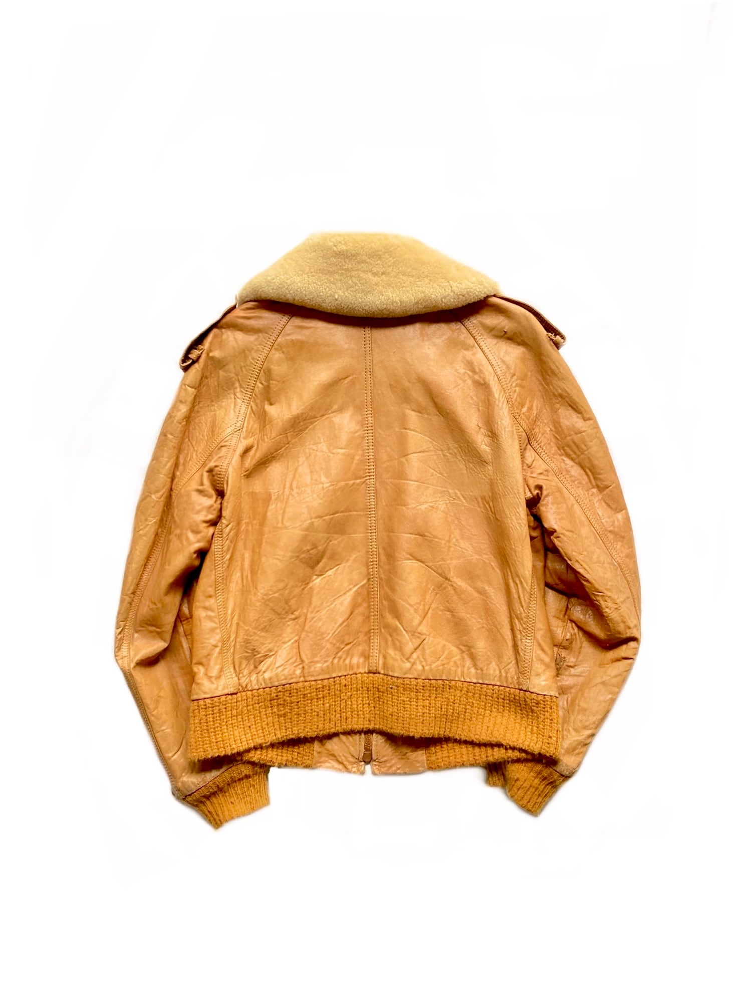 70s SILTON California Lamb Leather Jacket | FRISKY