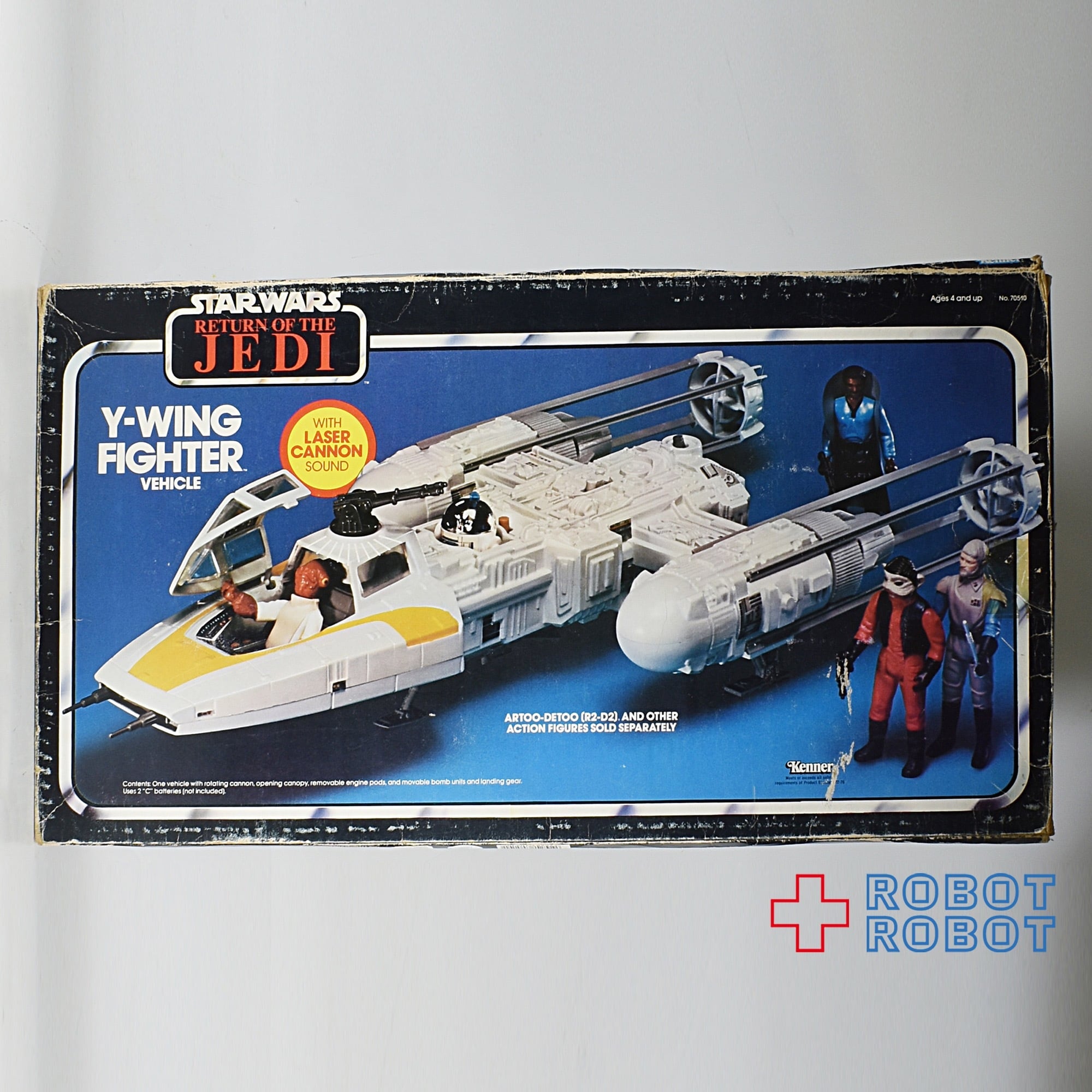 オールドケナー スターウォーズ Y-ウィング 箱説付き オールドケナー スター・ウォーズ ROTJ Yウイングファイター 箱付