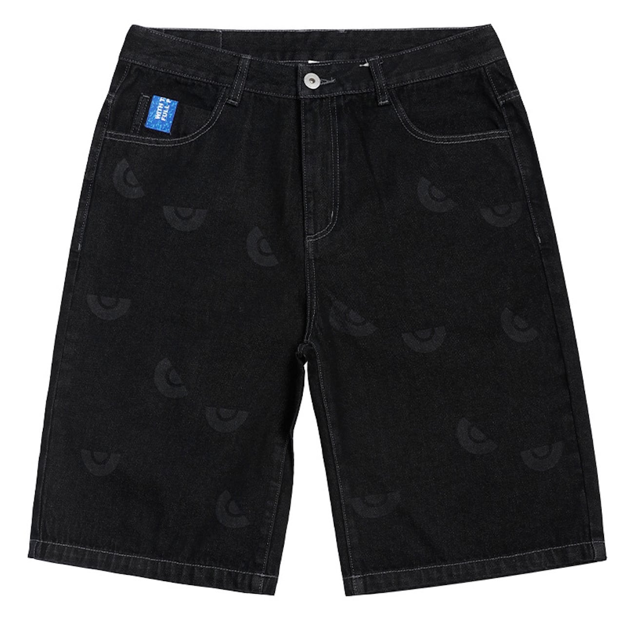 SALE【HIPANDA ハイパンダ】メンズ ショート デニムパンツ MEN'S SHORT