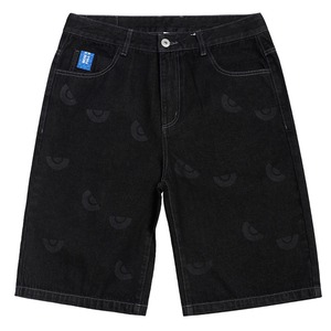 SALE【HIPANDA ハイパンダ】メンズ ショート デニムパンツ MEN'S SHORT DENIM PANTS / LIGHT BLUE・BLACK