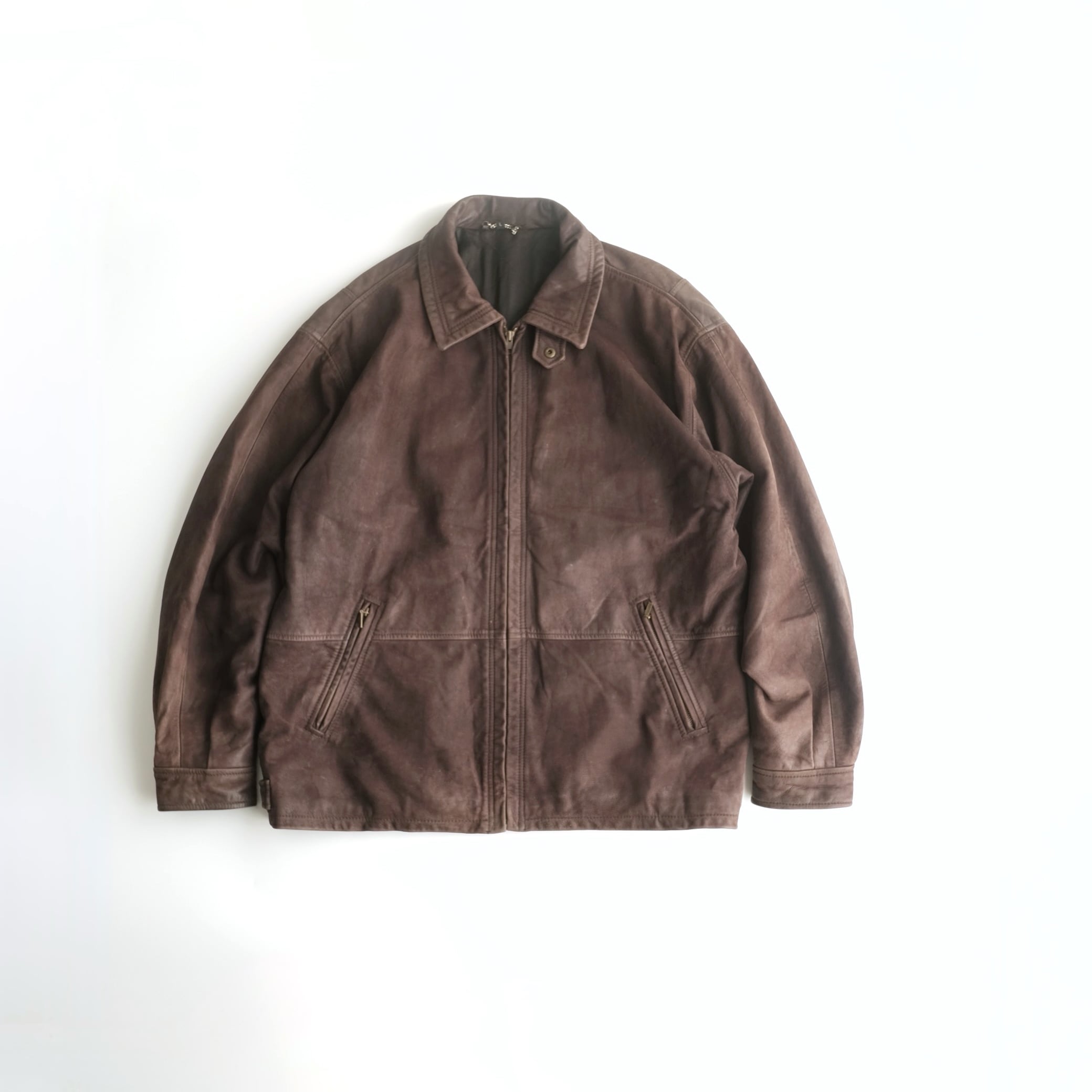 Claiborne】Zip Up Jacket Black XL | RE:FOUND