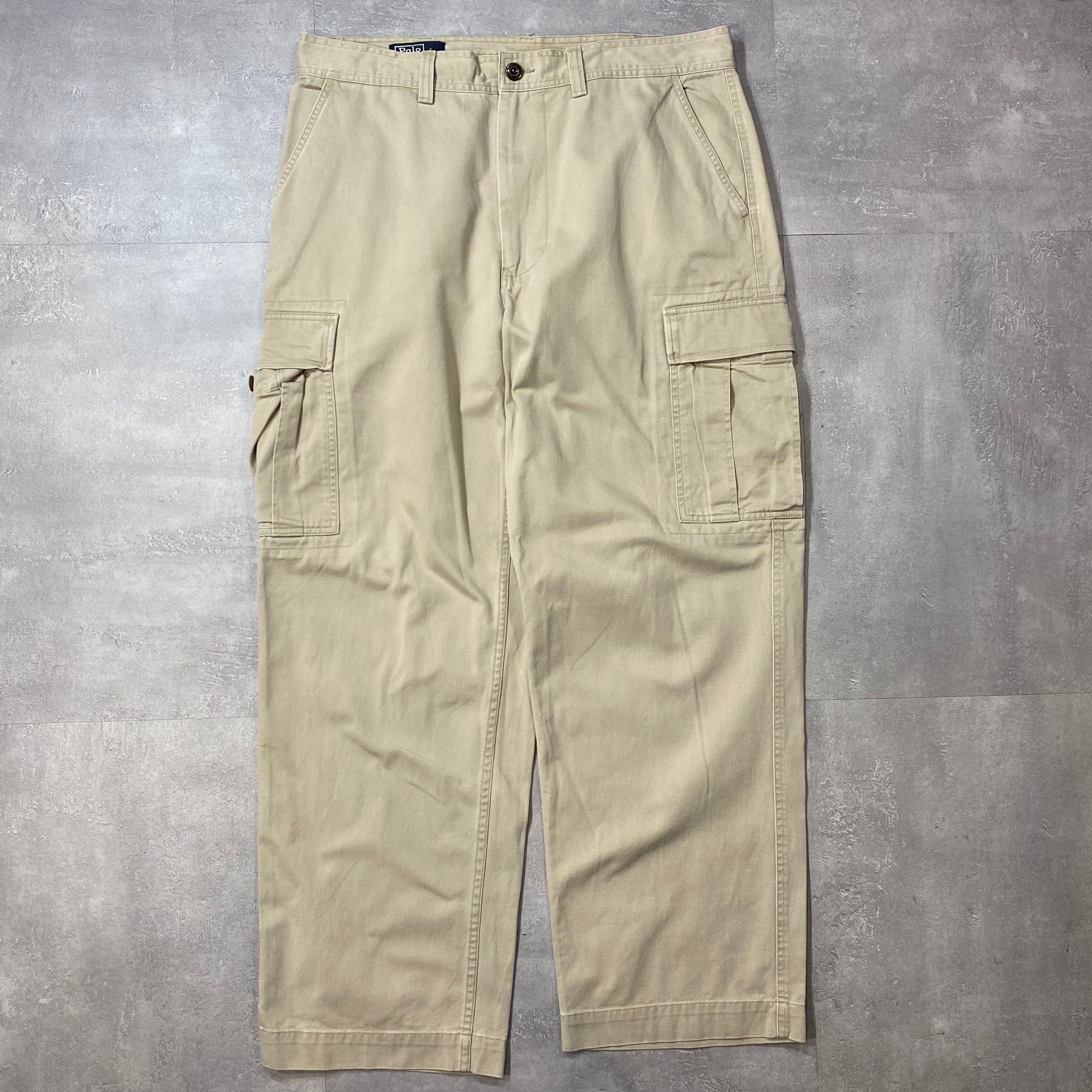 《実寸W36 L29》Ralph Lauren ラルフローレン カーゴパンツ No.4141