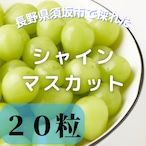 TBSテレビ【バナナサンド】で紹介された規格外シャインマスカット20粒(送料無料)