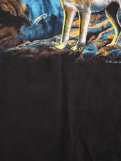 90s animal long tee