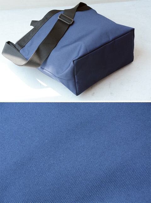 RINEN(リネン)エコメイドキャンバスショルダートート(56001)ネイビー(05)