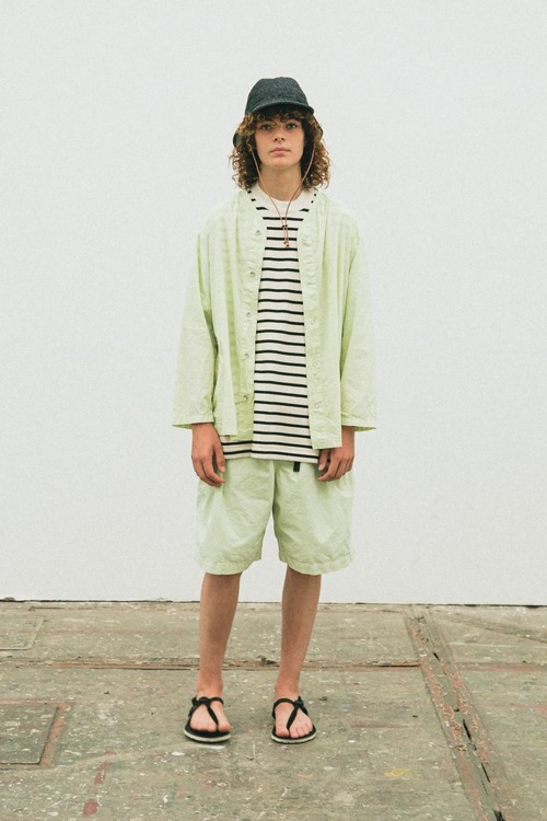 INNAT " WIDE CLIMBING SHORTS (Lime green )"