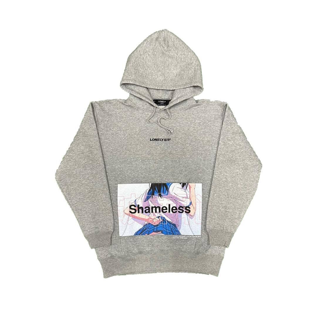 LONELY(論理)/ロンリー SHAMELESS HOODIE /10oz - パーカー