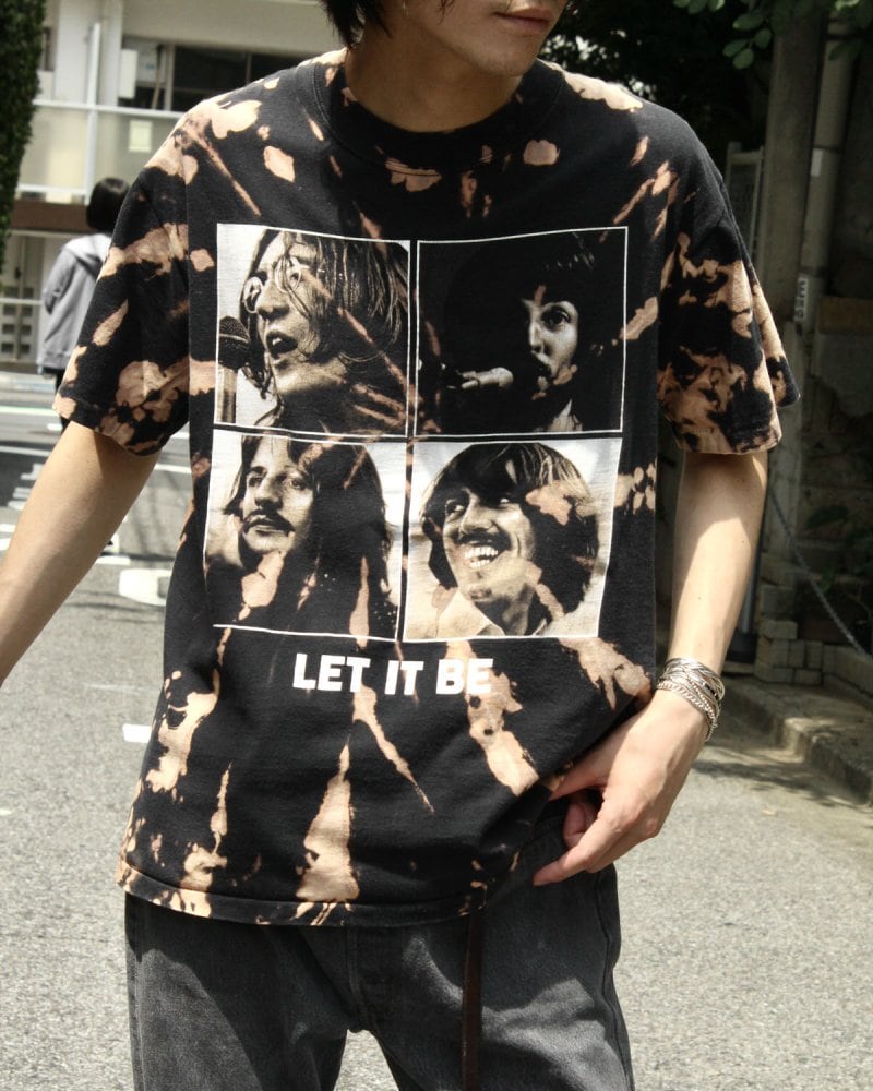 Beatles Vintage T-shirt [The Beatles] [LET IT BE] [1996s-] Tye Dye