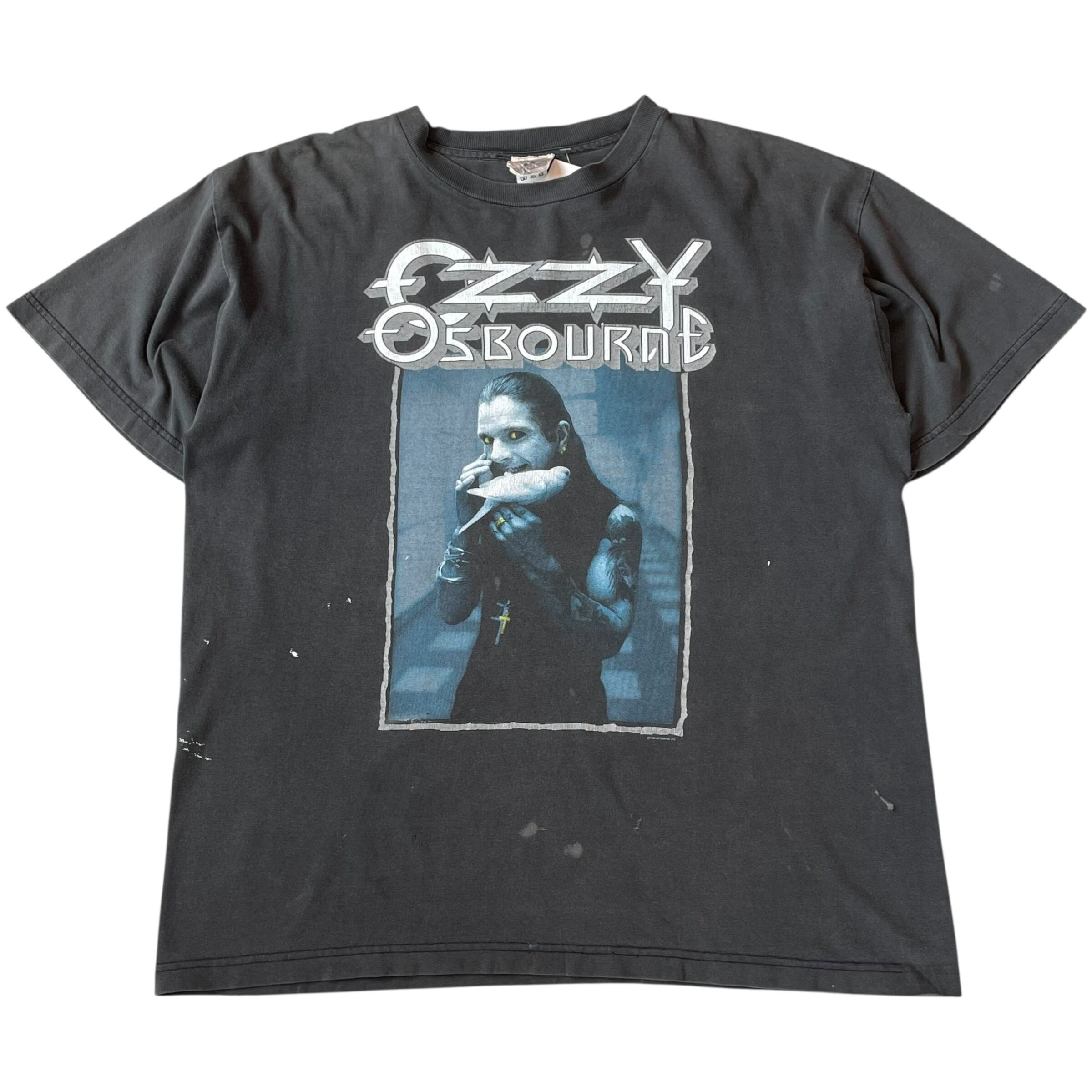 Special!!! 1992s OZZY OSBOURNE "THE LAST BLOODY SHOWS" T-shirt