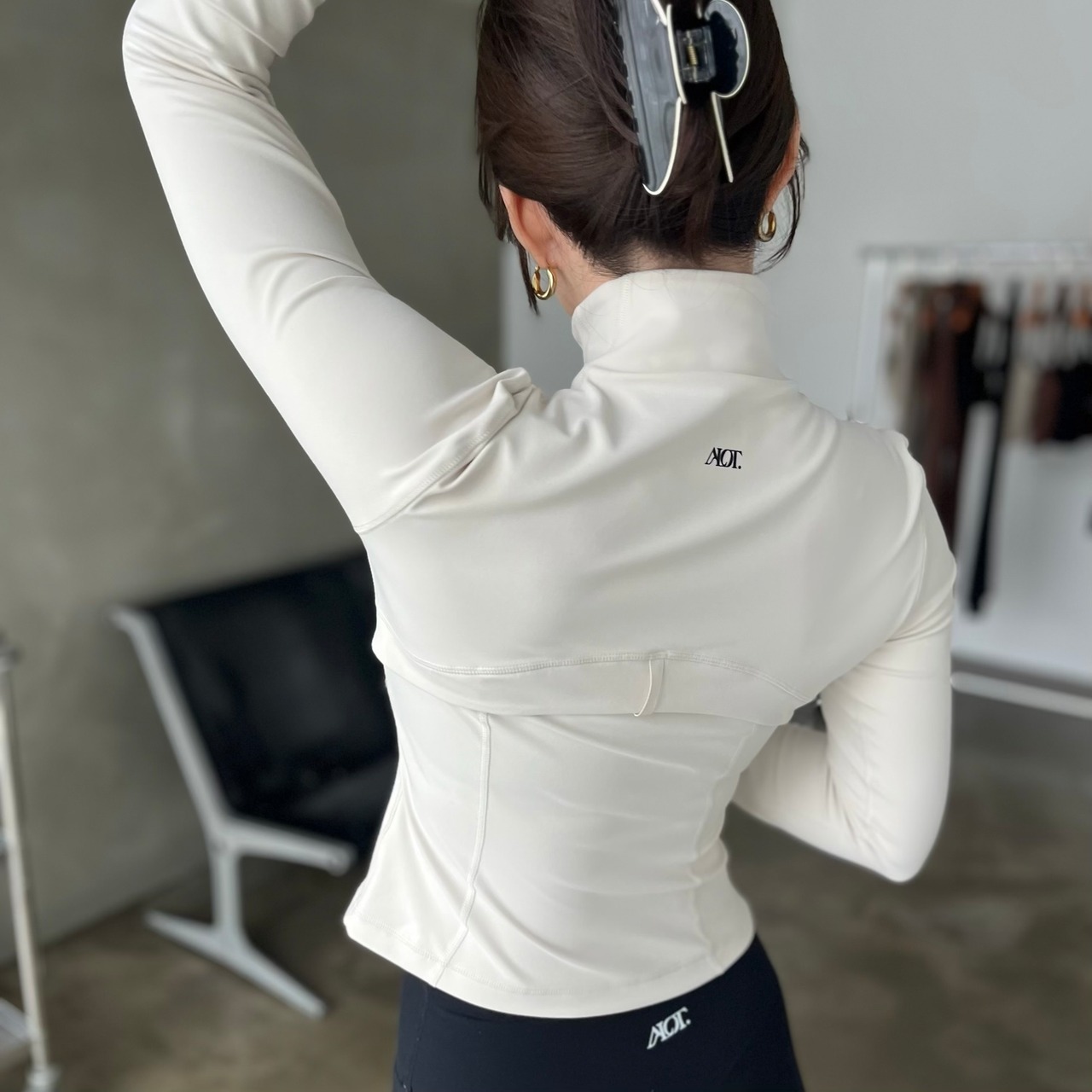 Sports zip jacket【4 colors】