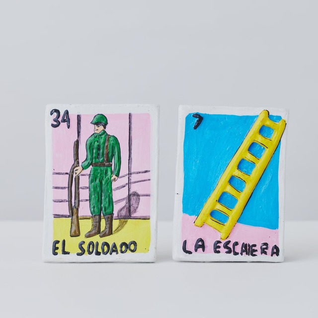 "Lotteria" plate objet