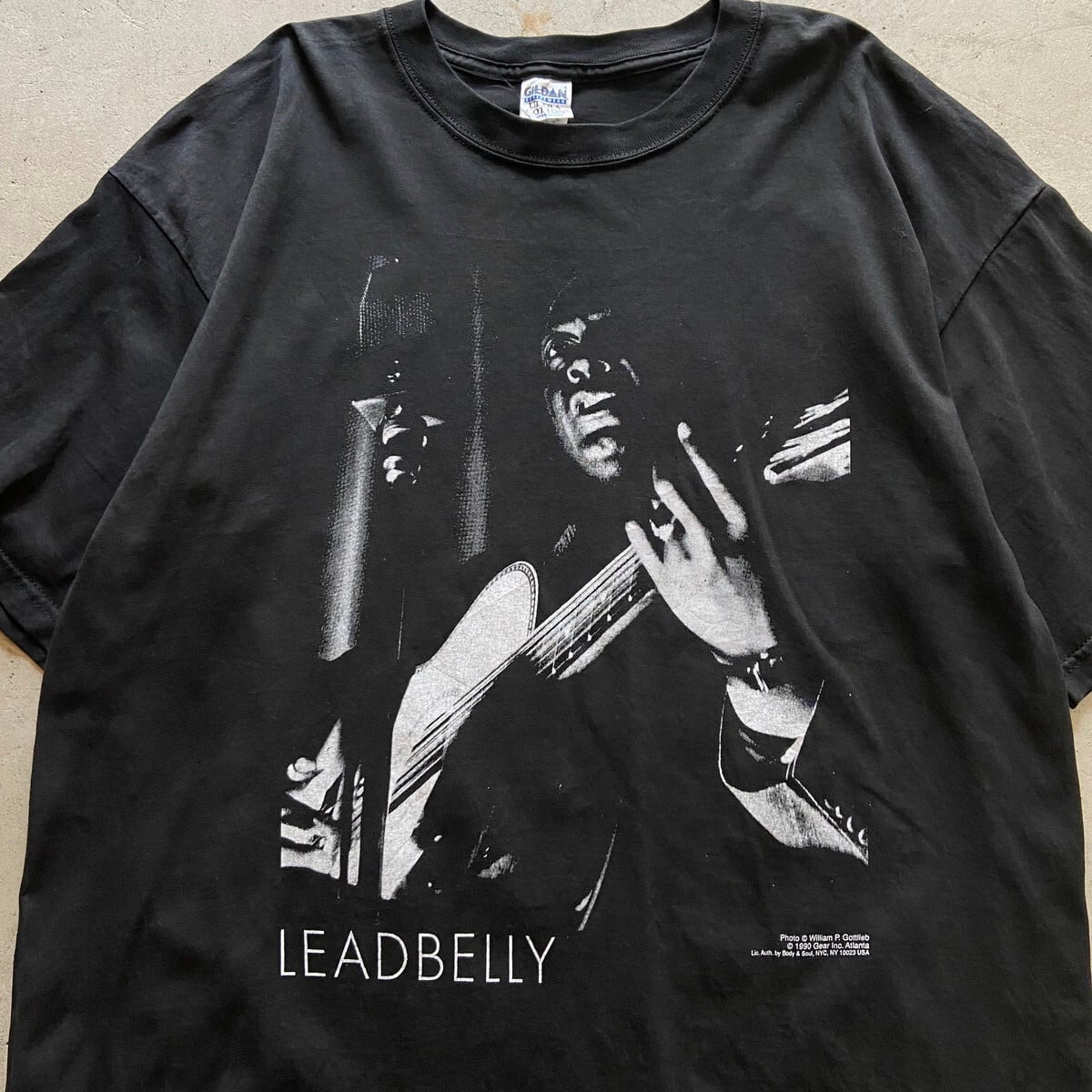 レッドベリー Leadbelly アーティストTシャツ メンズXL相当 古着 