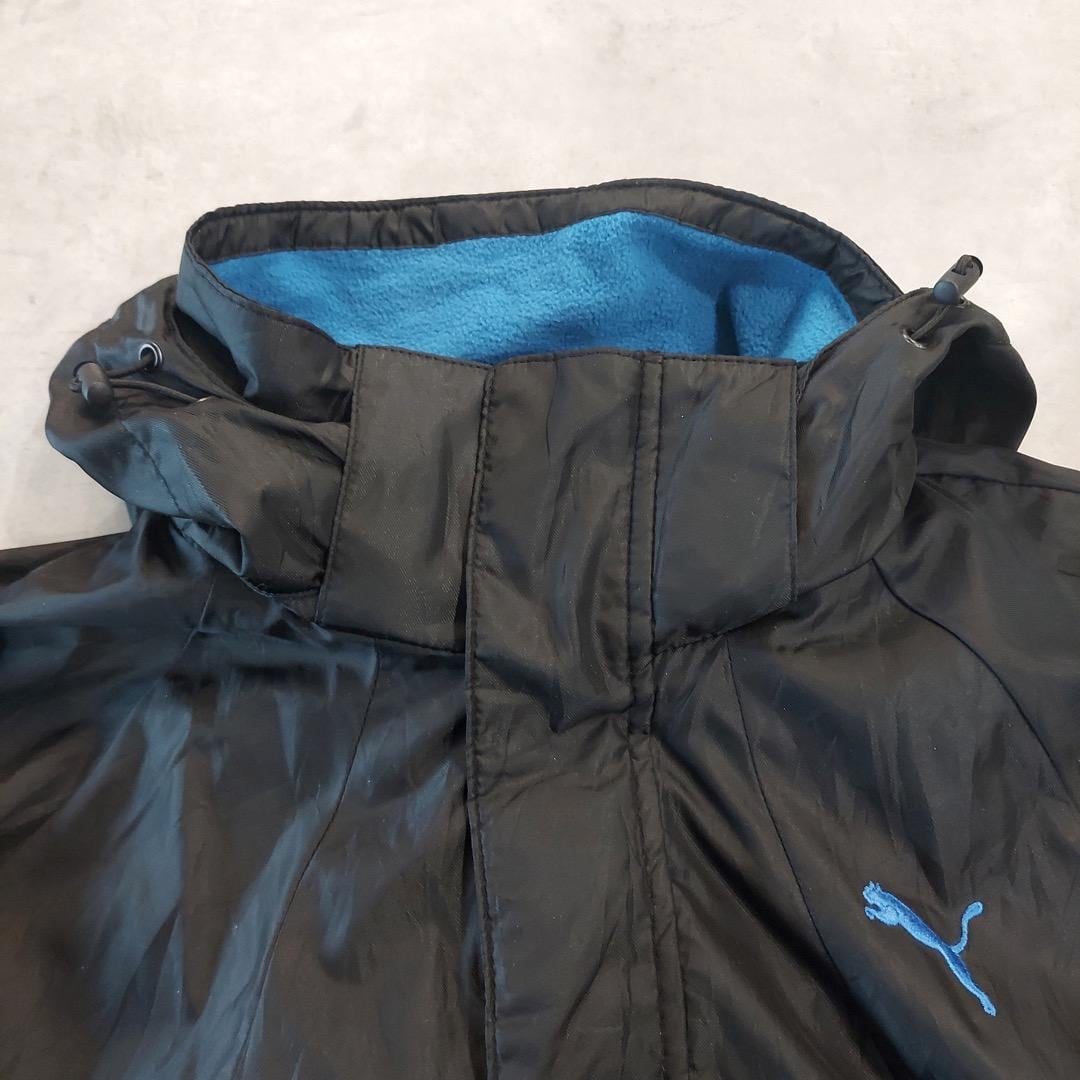 PUMA プーマ ナイロンジャケット 青 M D□プーマ/puma ダウンジャケット/ナイロンJKT【M】青/MENS/36【中古