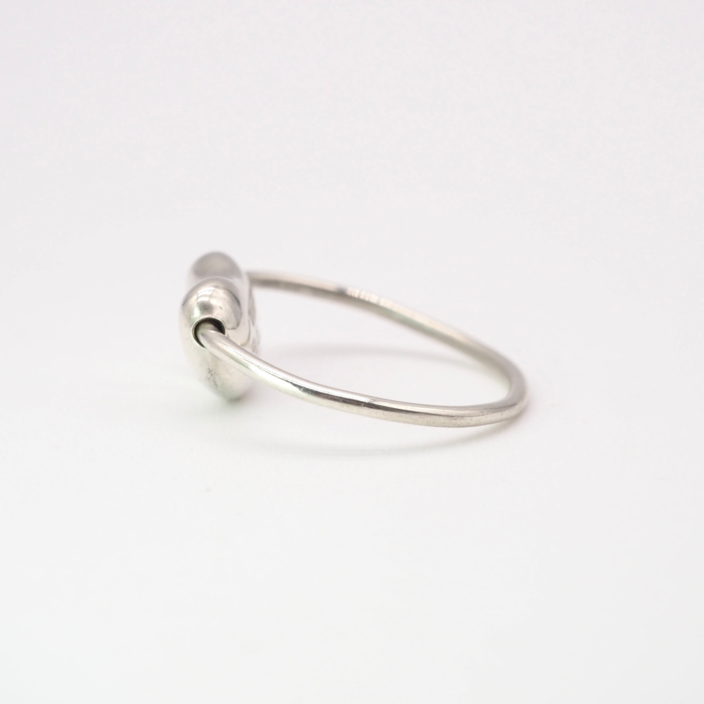 Tiffany&Co. 約10号 エルサペレッティ ビーンリング シルバー925