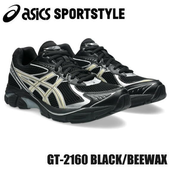 アシックス スニーカー スポーツスタイル メンズ ブラック asics SportStyle GT-2160 BLACK/BEEWAX 1203A275