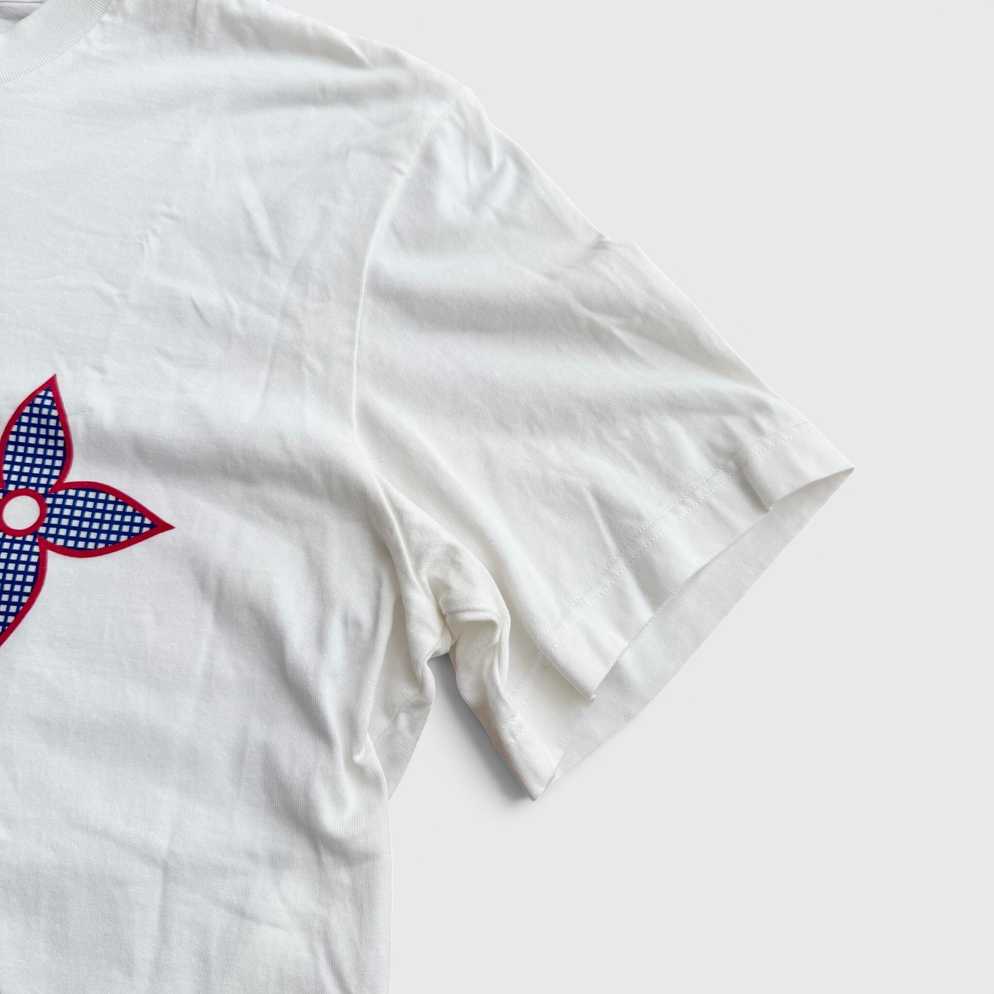 LOUIS VUITTON マルチカラー モノグラム Tシャツ ホワイト XL | BRAND