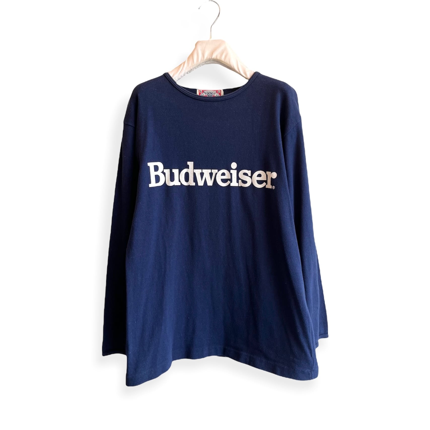 Budwiser バドワイザー 長袖Tシャツ ロンT スリーブプリント 00s - Tシャツ